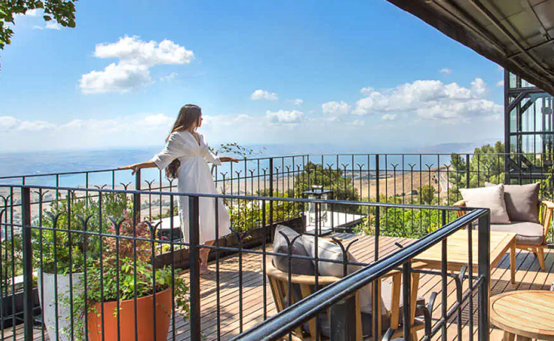 מלונות בישראל גליל עליון והגולן